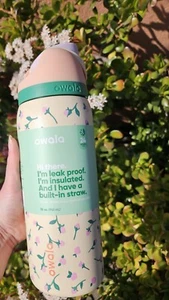 GENUINE Sold Out Owala x UO Exclusive Tea Time🌷 32oz Bottle USA FREE SHIPPING - Picture 1 of 3