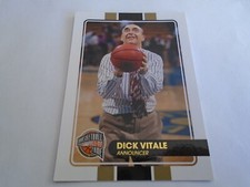 2010 PANINI BASKETBALL HALL OF FAME DICK VITALE #143 SP #/599 ESPN DICKY V RARE!