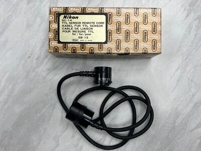 Used Nikon SC-14 TTL Remote Cord for SB12/SB16A/SB17 Speedlight Flashes - Image 1 of 4