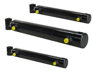 Hydraulikzylinder doppelwirkend Querbuchse mit Befestigung, Auge, Buchse  - Bild 1 von 3