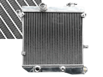 Aluminium Radiateur Pour Autobianchi A112 A 112 3-7 series 3 4 5 6 7 series - Imagen 1 de 4