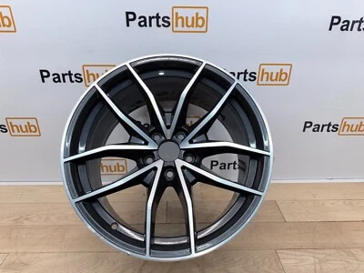 2021 BMW Z4 OEM REAR ALLOY WHEEL STYLE 770 V SPOKE ORBIT GRAY 18X9 - Image 1 of 4