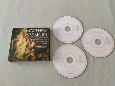 J.S. BACH St. Matthew Passion Dunedin Consort & Players John Butt SACD 3CD album - Image 1 of 4