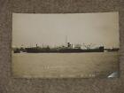RPPC, S.S. West Mount-Coming in Port of Rotterdam-5/18/1920, unused vintage card