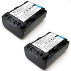 2x Battery Pack For NP-FH50 Sony HDR-CX500 E HDR-CX505 E HDR-CX520 E HDR-HC3 E