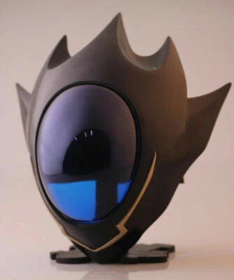 Handmade Anime Code Geass Lelouch Zero FRP Arylic Helmet Mask Cosplay Party Prop - Image 1 of 4