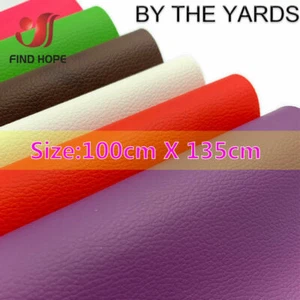 39*54inch Wear-Resistant PU Leather Fabric Vinyl Car Upholstery Bag Sofa Earring - Picture 1 of 28