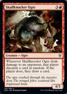 Skullknocker Ogro x4 4x LÁMINA Trono de Eldraine casi nuevo como nuevo Magic The Gathering - Imagen 1 de 1