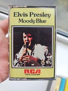 ELVIS PRESLEY - MOODY BLUE - CASSETTE - RCA PK 12428 