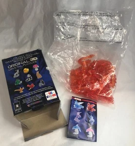 BePuzzled 3D Deluxe Crystal 56 Piece Puzzle Dragon RED Movable Wings Sealed Bag - Picture 1 of 10