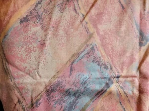 Vintage Texoprint Original Design Upholstery Fabric Multicolor 1-pc 56"W x 18"L - Picture 1 of 7