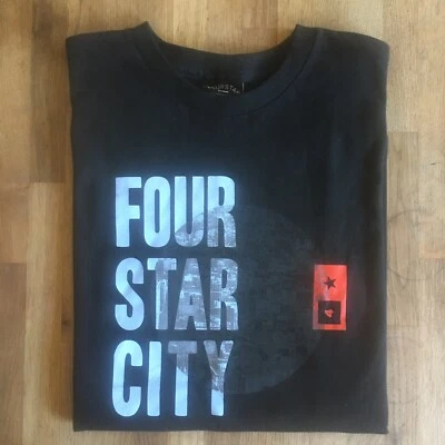 Camiseta FOURSTAR Clothing Circle City Negra S Supreme Carroll Mariano Gonz Foto 1 de 4