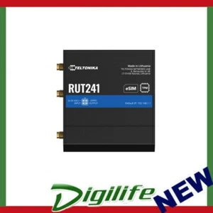 Teltonika RUT241 eSIM™ Industrial 4G Router,Global Version, Instant LTE Failover - Picture 1 of 1