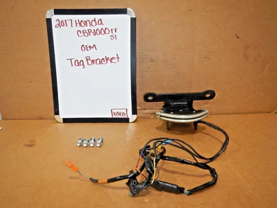 2017 Honda CBR1000RR SP Aftermarket Tag Bracket with LED - Image 1 of 4