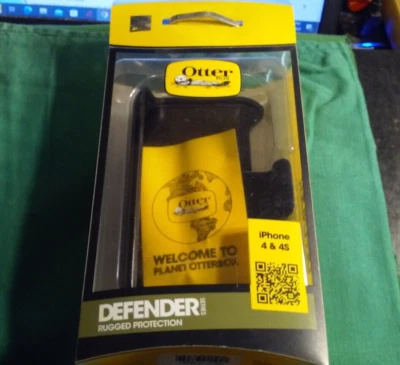 Funda con tope de cinturón serie Otter Defender para iPhone 4 y 4S sin usar en estuche Foto 1 de 4