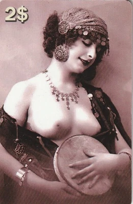 Starcom "Gypsy" 250 ex USA Erotic Remote Card RARE - Image 1 of 2