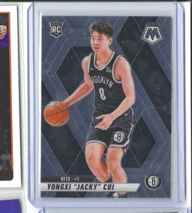 2024-25 Mosaic Basketball Jacky Cui No 212 Brooklyn Nets - Bild 1 von 2