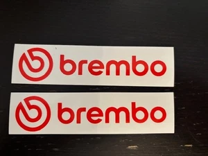 Pegatina frenos Sema Show Brembo Racing. *Brillante* Tamaño aproximado: 4-1/8”X 1” - Imagen 1 de 1