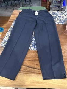 MUJER J. Pantalón Crew Jamie Talla 8 Azul Marino Elegante Nuevo con Etiquetas $98 - Imagen 1 de 10