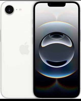 APPLE iPhone 16e 5G 256 GB 6,1 Zoll DualSIM 48MP weiß Original  - Bild 1 von 2