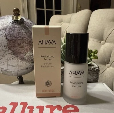 AHAVA Revitalizing Serum Dead Sea 1oz/30mL FULL SZ SEALED BOX $62 K1 T1 - Image 1 of 4