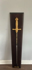 Emperor Napoleon I Coronation Sword Replica-Gold Plated - Picture 1 of 8