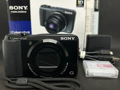 Sony Cyber-shot DSC-HX30V Black 18.2MP 20x Zoom Digital Camera Multilingual - Image 1 of 4