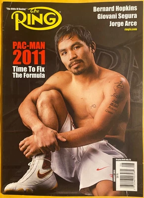 MANNY pac man PACQUIAO ring MOSLEY hopkins JORGE ARCE Holyfield GIOVANI SEGURA - Image 1 of 4