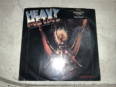 DEVO Working In The Coal Mine 1981 7" Record US 45rpm single Asylum E47204 - Image 1 of 4