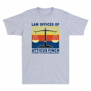 Attorney Finch Shirt Law Retro Alabama Law Offices Maycomb T Atticus of Men's