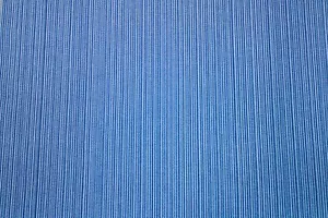 Fabric Remnant: Denim Blue Stria of Blue Tones in a Cotton/Blend - Picture 1 of 3