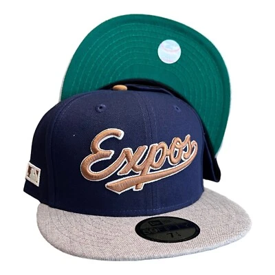 New Era Montreal Expos Retro SP 59FIFTY Fitted Hat Batterman Patch Size 7 1/2 - Image 1 of 4