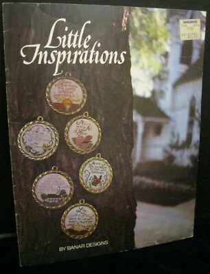 LITTLE INSPIRATIONS   BY BANAR DESIGNS   CROSS STITCH PATTERNS   BARBARA FINWALL - Image 1 of 2