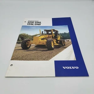 VOLVO G930 G940 G946 G960 Series Motor Graders Dealer Brochure Catalog Original - Bild 1 von 4