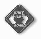 BABY ON BOARD Vinyl Decal Sticker