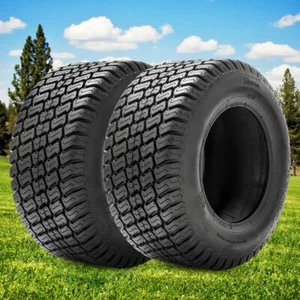 High Quality Set Of 2 18x8.50-8 Lawn Mower Tires 4PR 18x8.50x8 Garden Lawn Tyres - Picture 1 of 8