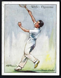 WILLS - LAWN TENNIS, 1931 - #6 H COCHET - Picture 1 of 2