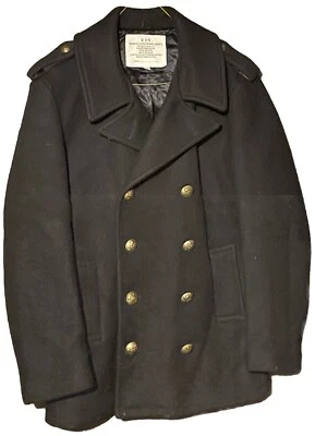 Abrigo Fidelity Pea Hecho en EE. UU. Gerald & Stewart Talla Pequeña (34) MP72132 Foto 1 de 4