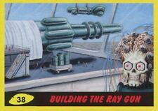 Mars Attacks The Revenge Yellow [199] Base Card #38 Building the Ray Gun
