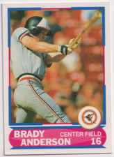 1989 Score Young Superstar #26 Brady Anderson RC Baltimore Orioles