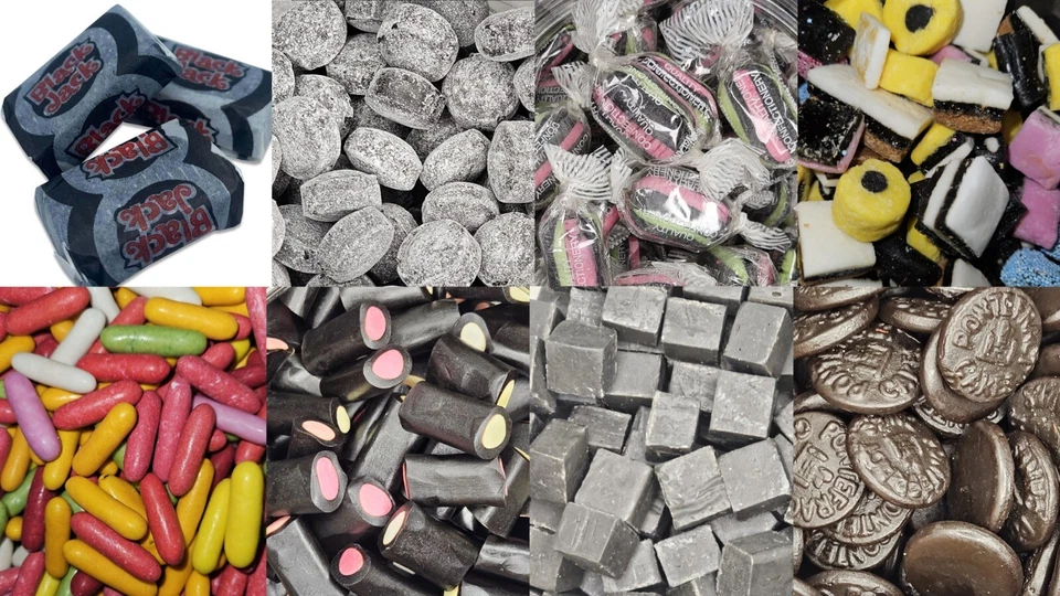 Liquorice Sweet Mix – Retro Assorted Liquorice Sweets for Pick n Mix Candy