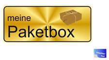 Paketbox Aufkleber Pakete Box Kennzeichnung Paket Box Aufkleber (R34/3)
