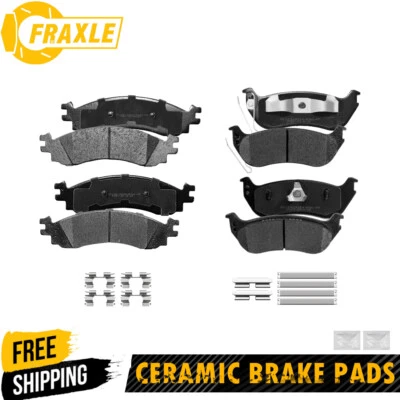Pastillas de freno delanteras traseras de cerámica para Ford Explorer Sport Trac 2006 2007 2008-2010 Foto 1 de 4
