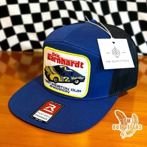 Sombrero de camionero Richardson 168 campeón de la Copa Winston 1980 vintage Dale Earnhardt - Imagen 1 de 11