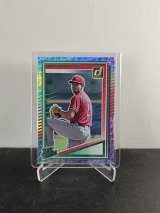 CHASE BURNS 2025 Donruss Baseball 🚀 Emoji Rated Prospect #146 CINCINNATI REDS - Bild 1 von 2
