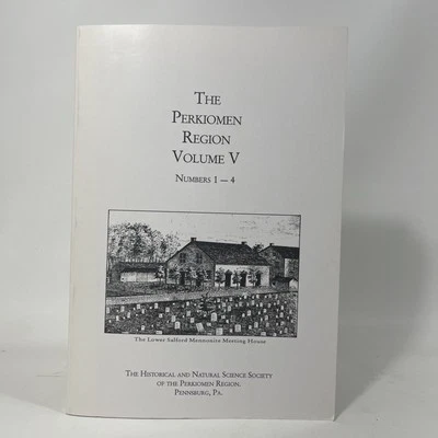 The Perkiomen Region Volume V Numbers 1-4 Local History Genealogy Pennsylvania - Image 1 of 4