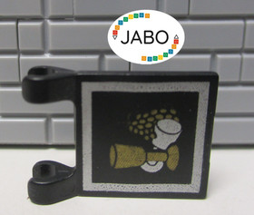 (D7/2/2) LEGO flag 2335px7 from Castle Guarded Inn 6067 10000