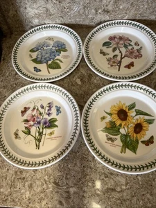 4 Portmeirion Botanic Garden 10.5” Dinner Plates EUC - Picture 1 of 7