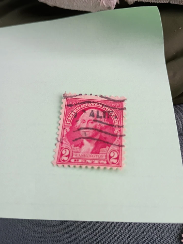 Raro sello de Washington de 1902 California en la parte superior Foto 1 de 3