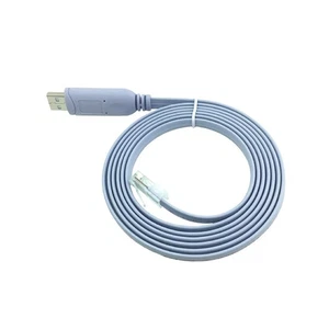 1.8M USB To RJ45 For Cisco H3C USB Router Rollover Console Cable Debug Line n - Photo 1/7